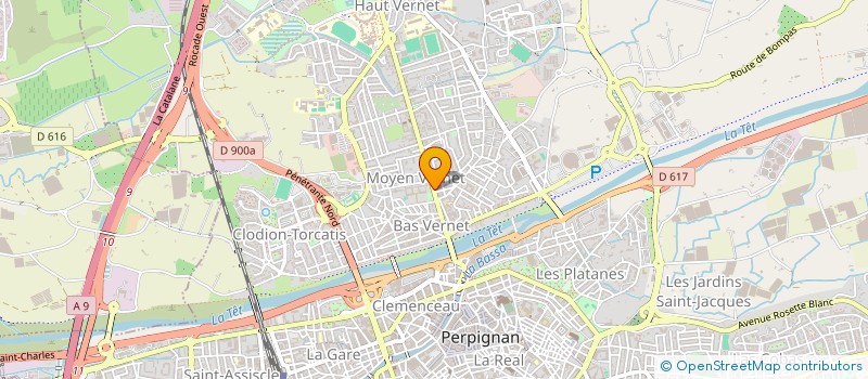 localisation de l'entreprise PHENIX  PERPIGNAN