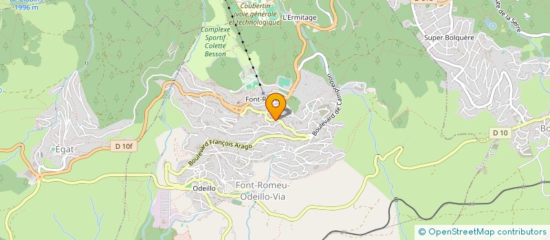 localisation de l'entreprise PHENIX à FONT-ROMEU-ODEILLO-VIA