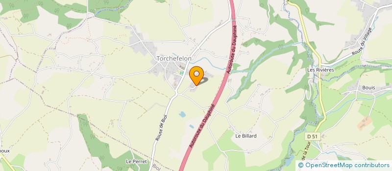 localisation de l'entreprise PHENIX  TORCHEFELON