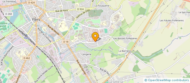 localisation de l'entreprise PHENIX à FLERS