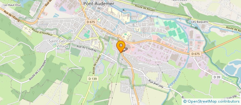 localisation de l'entreprise PHENIX à PONT-AUDEMER
