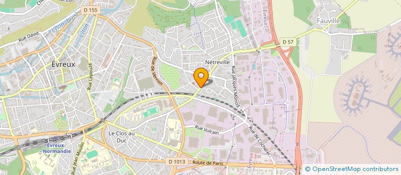 localisation de l'entreprise PHENIX  EVREUX