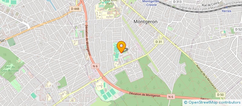 localisation de l'entreprise PHENIX à MONTGERON