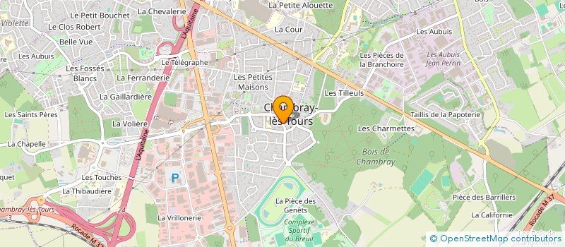 localisation de l'entreprise PHENIX  CHAMBRAY-LES-TOURS