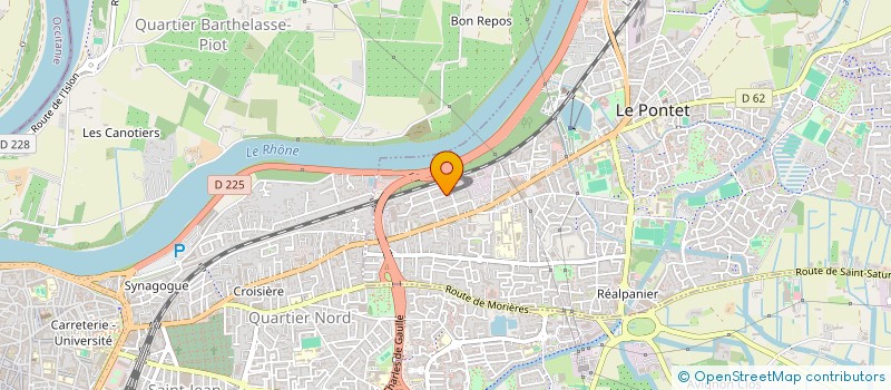 localisation de l'entreprise PHENIX  LE PONTET