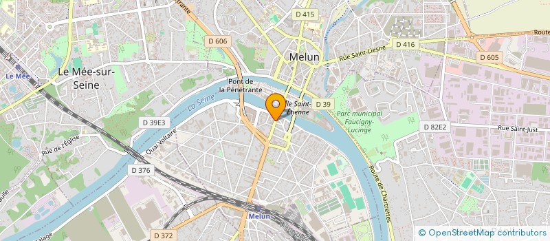 localisation de l'entreprise PHENIX à MELUN