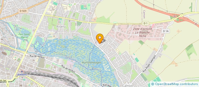 localisation de l'entreprise PHENIX à CAMON
