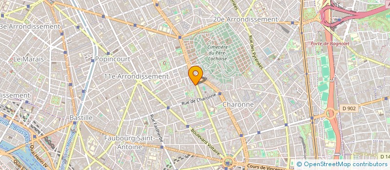 localisation de l'entreprise PHENIX  PARIS