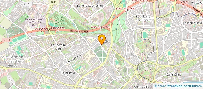 localisation de l'entreprise PHENIX à CAEN