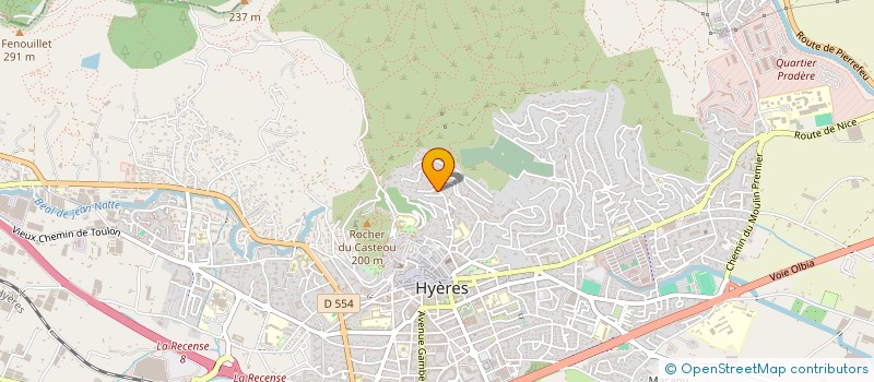 localisation de l'entreprise PHENIX à HYERES