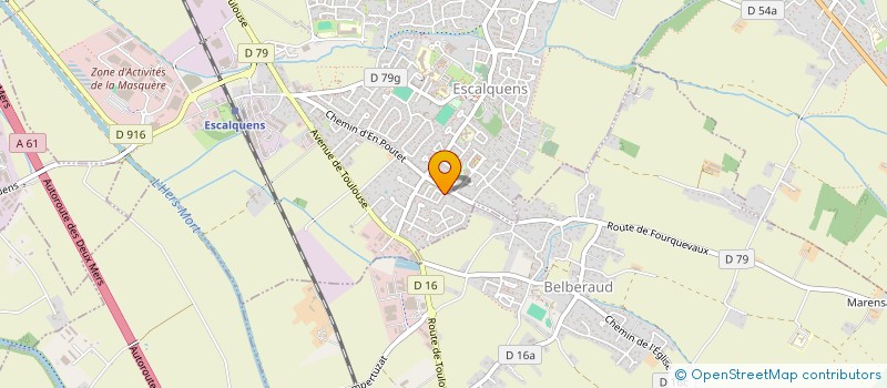 localisation de l'entreprise PHENIX  RAMONVILLE-SAINT-AGNE