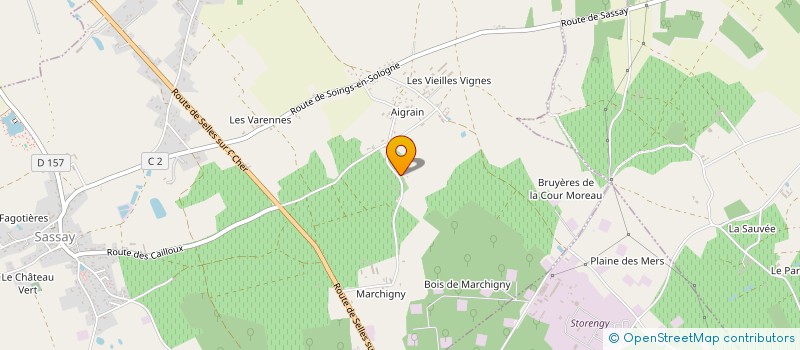 localisation de l'entreprise PHENIX  SASSAY