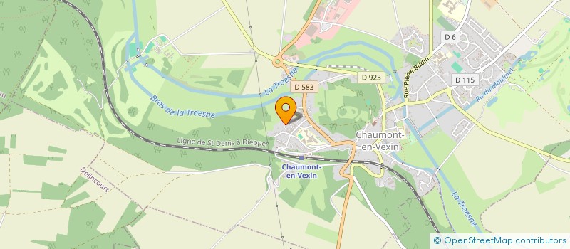 localisation de l'entreprise PHENIX  CHAUMONT-EN-VEXIN