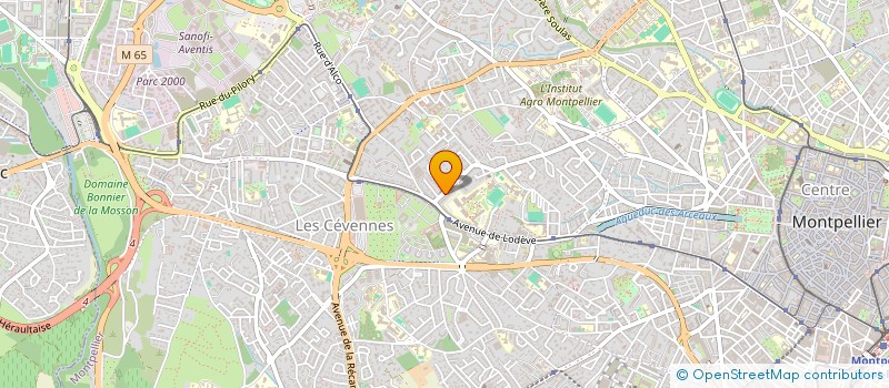 localisation de l'entreprise PHENIX AUTO LOC à MONTPELLIER