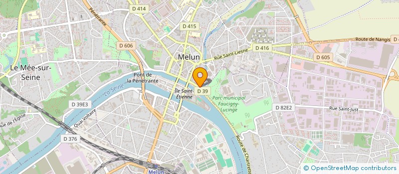 localisation de l'entreprise PHENIX AVIATION à MELUN