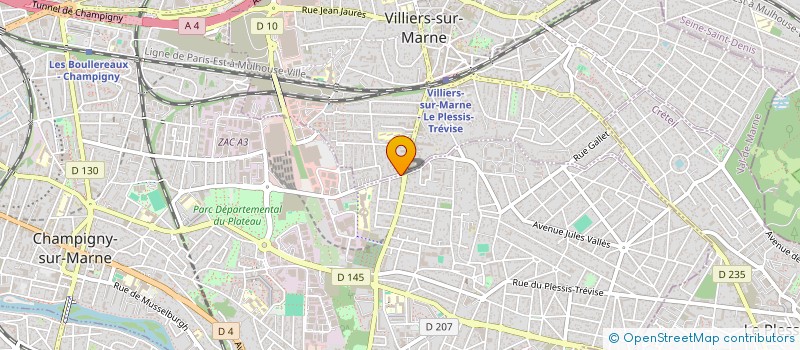 localisation de l'entreprise PHENIX BIEN-ETRE  VILLIERS-SUR-MARNE