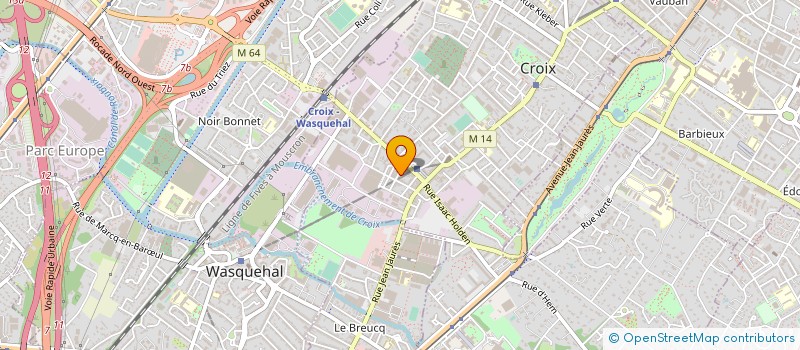 localisation de l'entreprise PHENIX CALL à CROIX