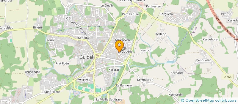 localisation de l'entreprise PHENIX CONSEILS  GUIDEL