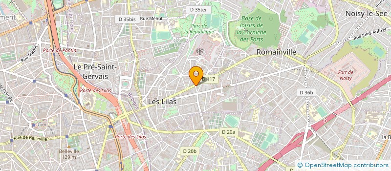 localisation de l'entreprise PHENIX D'ASIE à LES LILAS