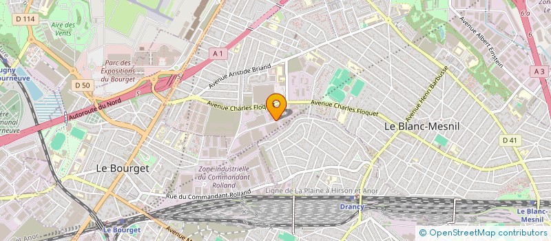localisation de l'entreprise PHENIX DE FEU à LE BLANC-MESNIL