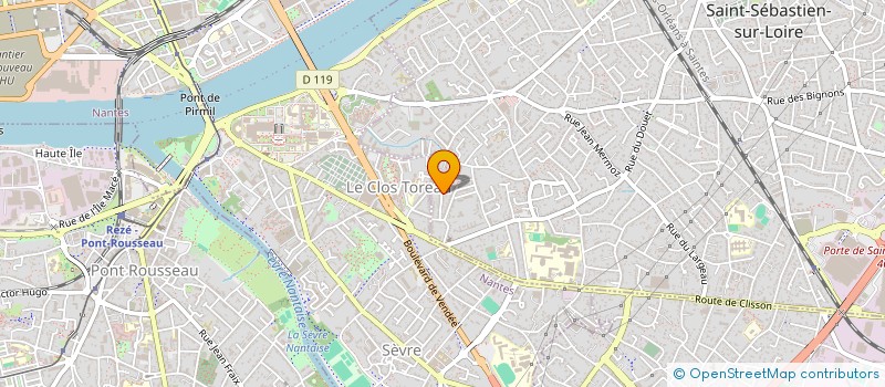 localisation de l'entreprise PHENIX DEVELOPPEMENT MEDICAL à SAINT-SEBASTIEN-SUR-LOIRE