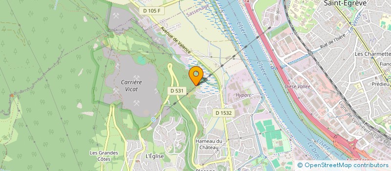 localisation de l'entreprise PHENIX GROUP à SASSENAGE