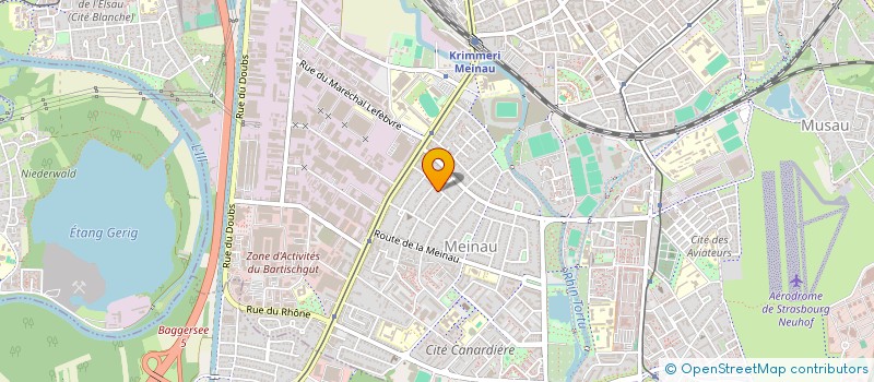 localisation de l'entreprise PHENIX GROUPE à STRASBOURG