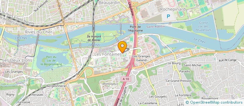 localisation de l'entreprise PHENIX H.M  TOURS