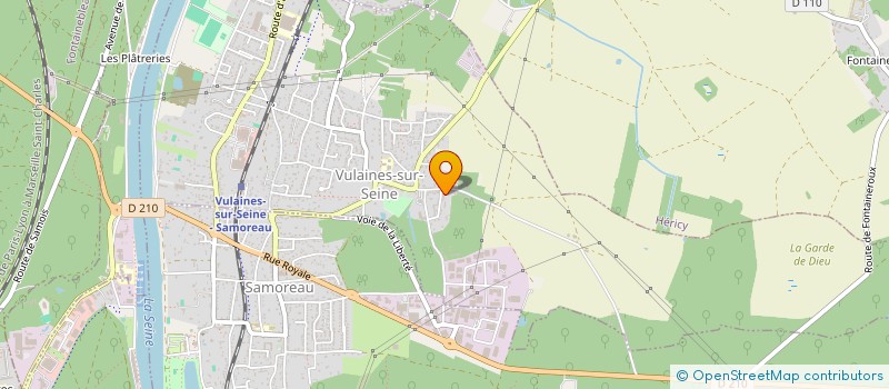 localisation de l'entreprise PHENIX HOLDING  VULAINES-SUR-SEINE