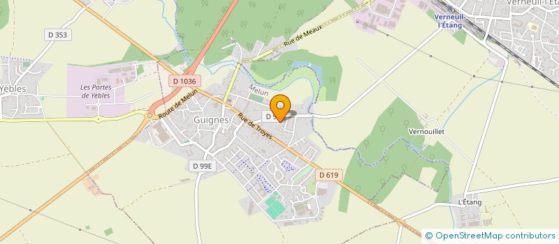 localisation de l'entreprise PHENIX IDFTP à CHAUMES-EN-BRIE