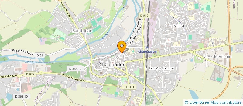 localisation de l'entreprise PHENIX-IMPEX à CHATEAUDUN