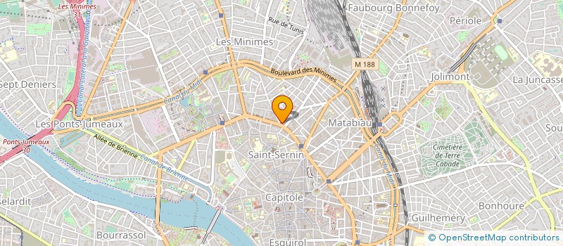 localisation de l'entreprise PHENIX INFORMATIQUE à TOULOUSE