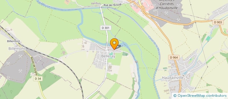 localisation de l'entreprise PHENIX MEUSE : EN FAMILLE SUR LES PAS DE VOS HEROS à BELLERAY