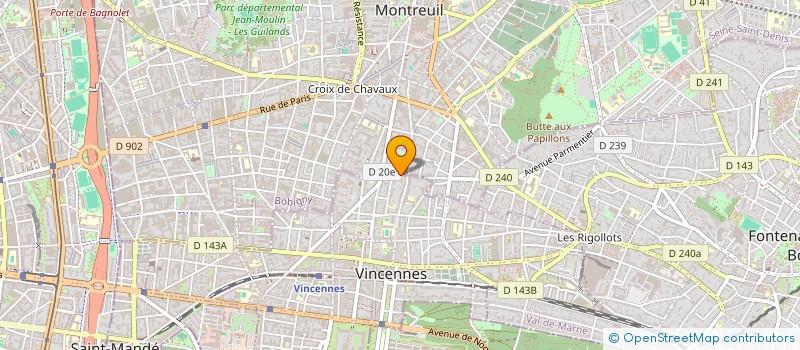 localisation de l'entreprise PHENIX PRODUCTIONS à VINCENNES