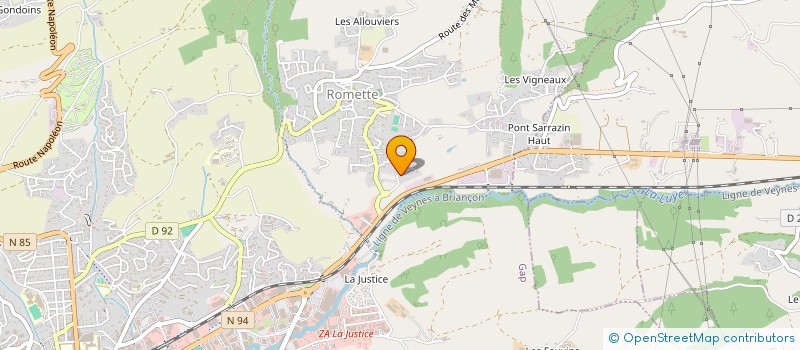 localisation de l'entreprise PHENIX SANTE à GAP