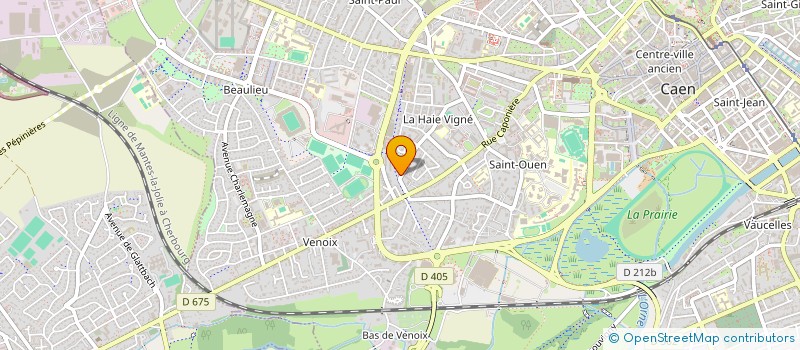 localisation de l'entreprise PHENIX SECURITE à CAEN