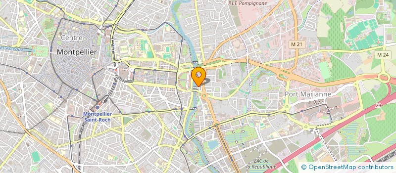 localisation de l'entreprise PHENIX SOLAR à MONTPELLIER