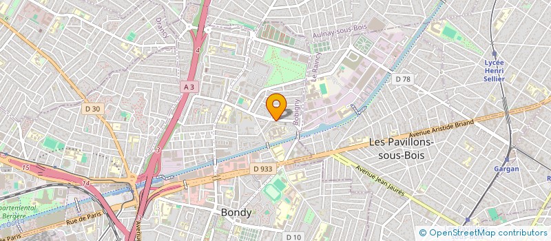 localisation de l'entreprise PHENIX TCE à BONDY