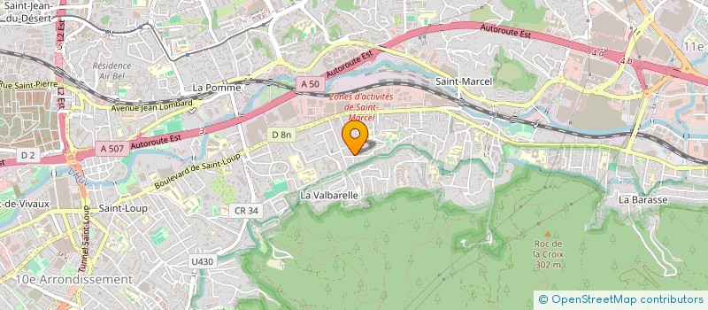 localisation de l'entreprise PHENIX TRANSPORT à MARSEILLE