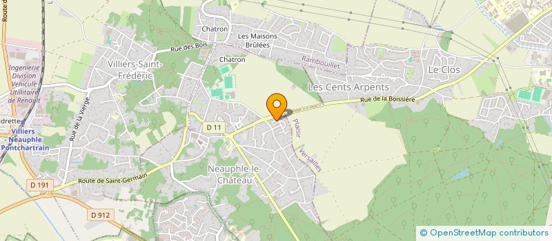 localisation de l'entreprise PHENIX TRANSPORTS  NEAUPHLE-LE-CHATEAU