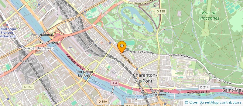 localisation de l'entreprise PHENIX WEB TRADING  CHARENTON LE PONT