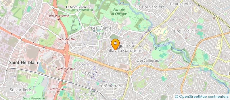 localisation de l'entreprise PHENIXA EMERAUDE  SAINT-HERBLAIN