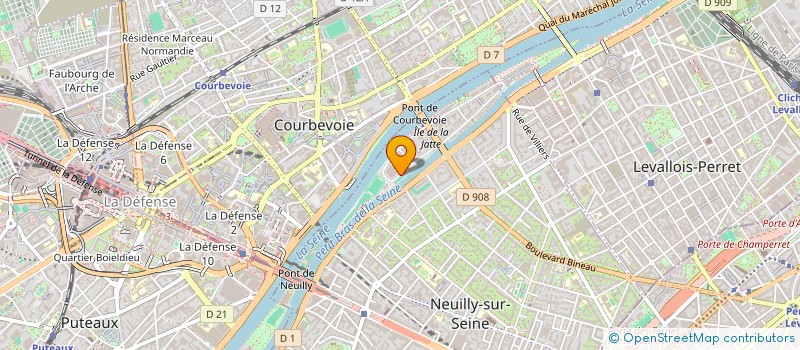 localisation de l'entreprise PHENIXDIGITAL à NEUILLY-SUR-SEINE