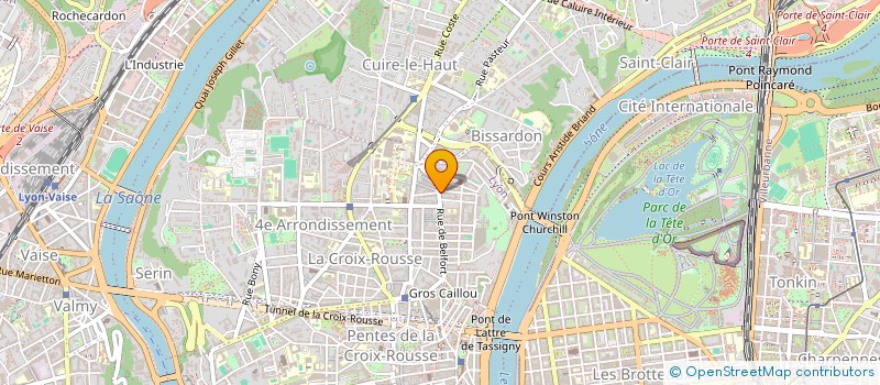 localisation de l'entreprise PHENIXES à LYON