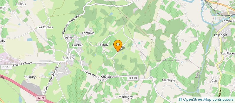 localisation de l'entreprise PHENOM'AIME  SARCEY