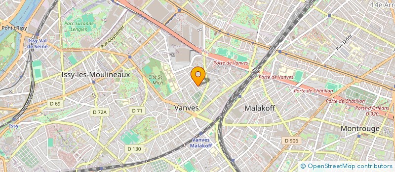 localisation de l'entreprise PHENOMENE à VANVES