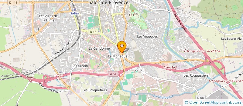 localisation de l'entreprise PHENTECK MPHX à SALON-DE-PROVENCE