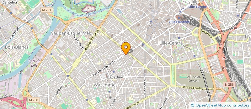 localisation de l'entreprise PHENX PARTNERS à LILLE