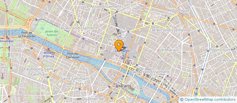 localisation de l'entreprise PHENYX-IT à PARIS