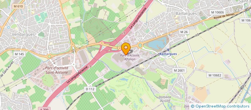 localisation de l'entreprise PHEOGAR à BAILLARGUES